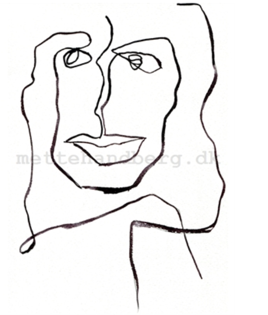 ONE LINE FEMALE A3